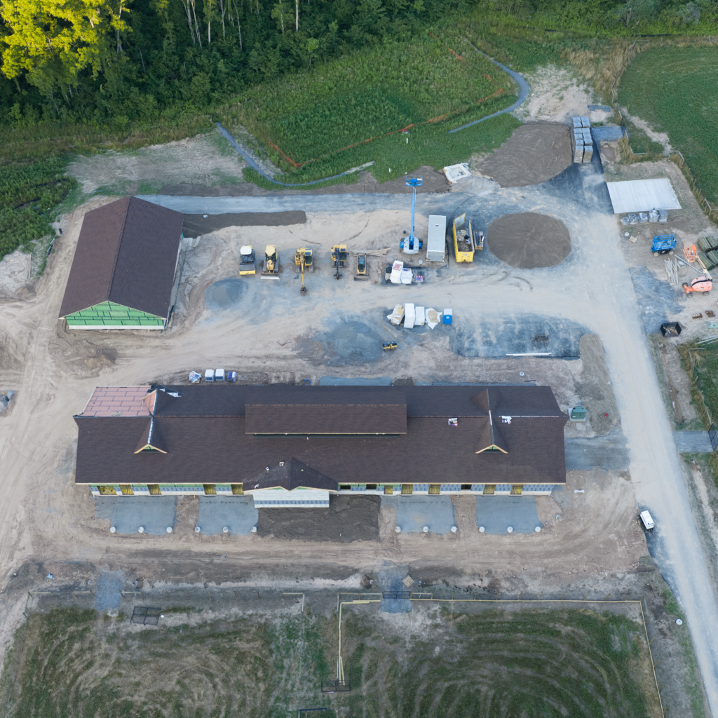 Drone Construction photos in Rochester, New York