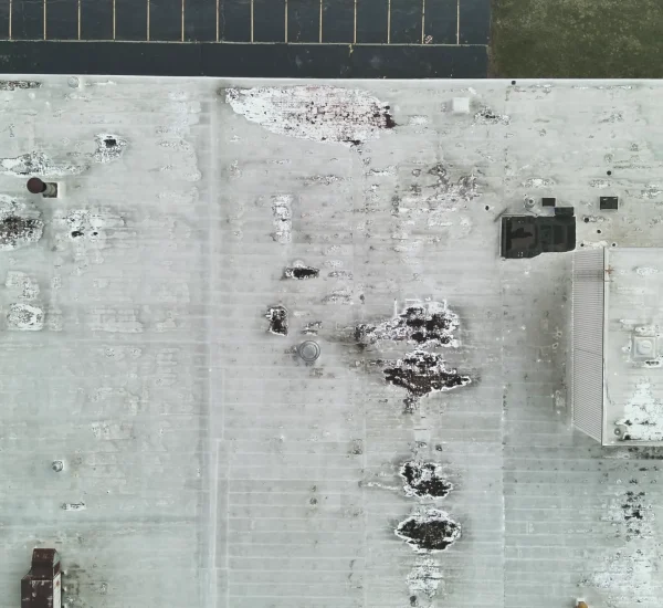 Drone Flat Roof Inspection in Rochester, New York