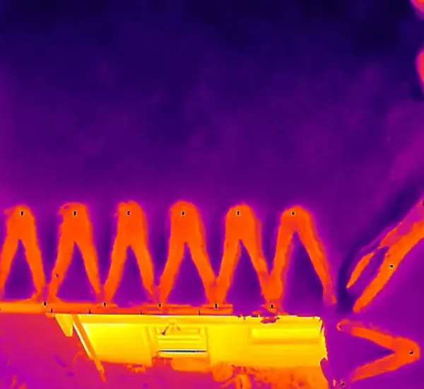 Drone Thermal residential inspection in Binghamton, New York